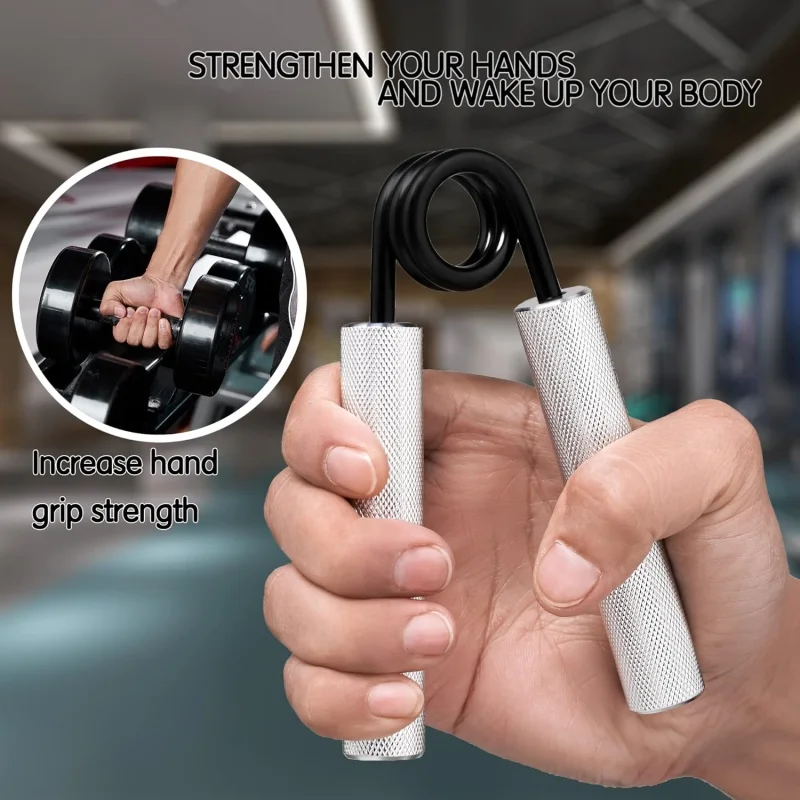 100-350LBS Alloy Hand Grips Home Gym Fitness Gripper Adjustable Finger Heavy Exerciser Strength Muscle Recovery Gripper Trainer