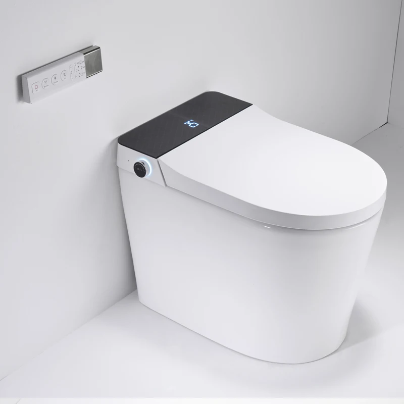 

Smart Toilet Automatic Ceramic Bidet Smart Toilet Auto Open Toilet With Automatic Cleaning Function