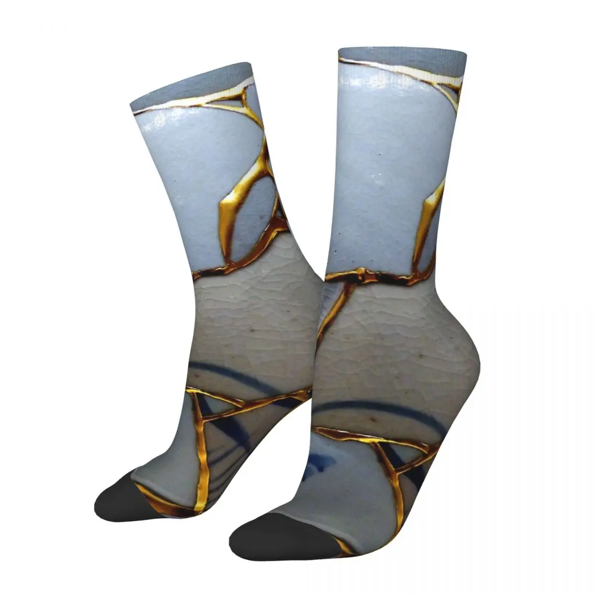 

Kintsugi Socks Harajuku Super Soft Stockings All Season Long Socks Accessories for Man's Woman's Gifts