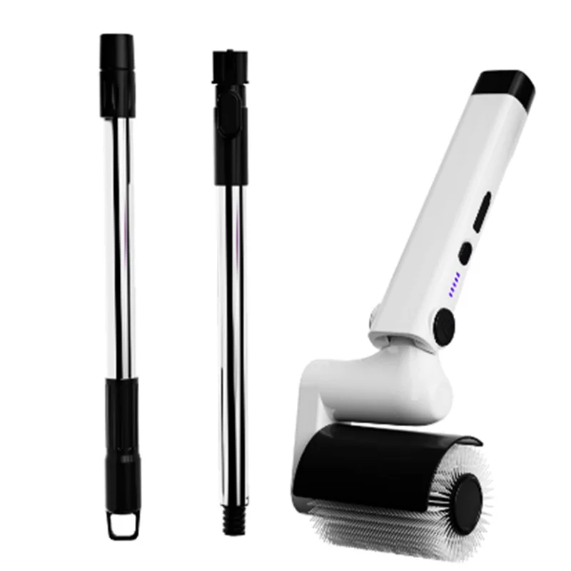 

A76X-Power Cleaning Brush Roller Electric Scrubber Waterproof Cordless For Floor, Bathroom, Furniture, Glass Clearing