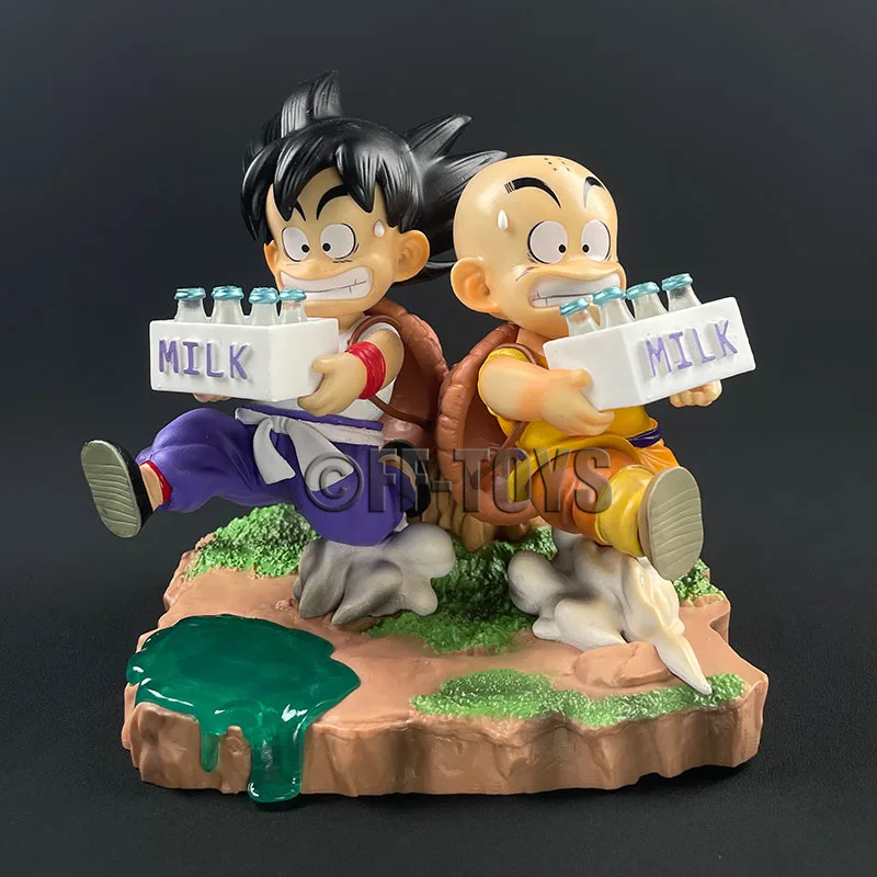 Dragon Ball Z Anime Figure para Crianças, Goku, Kuririn, Son Goku, Action Figures PVC, modelo colecionável do estado Gk, brindes para crianças, 15cm