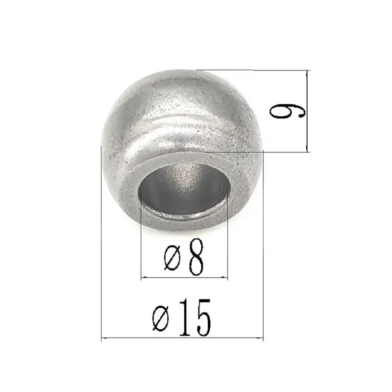 5/10PC 8*15*9 Zc0001 Bearing Berpelumas Untuk Juicer Bearing Berpelumas Untuk Mobil Bushing Berbahan Tembaga Berbahan Besi Metallurgi Serbuk