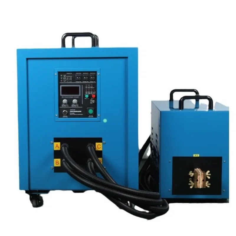 60KW High Frequency Hardening Machine for Chain Wheel Heating Copper Tube Welding Stainless Steel Heating Electric Heating