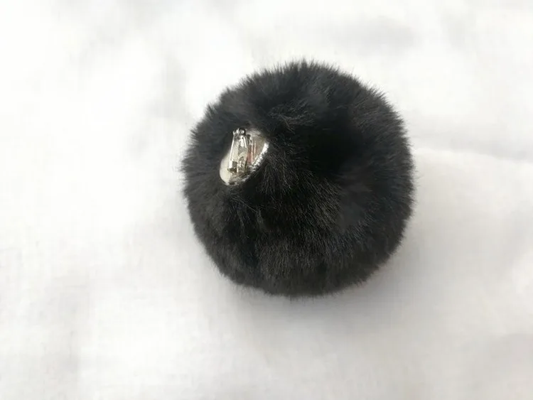 Accessoires de Cosplay lapin mignon, queue de lapin en peluche, queue de lapin blanc et noir, accessoire de boule de queue de fête pour Costume de fête d'halloween