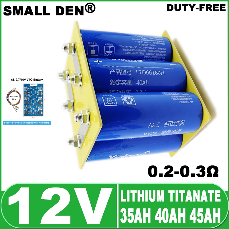 12V 35ah 40ah 45ah 66160 batteria al litio titanato LTO Silver Dragon 10c altoparlante elettrico ad alta potenza per barche RV UPS Automotive start