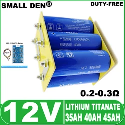 12V 35ah 40ah 45ah 66160 batteria al litio titanato LTO Silver Dragon 10c altoparlante elettrico ad alta potenza per barche RV UPS Automotive start