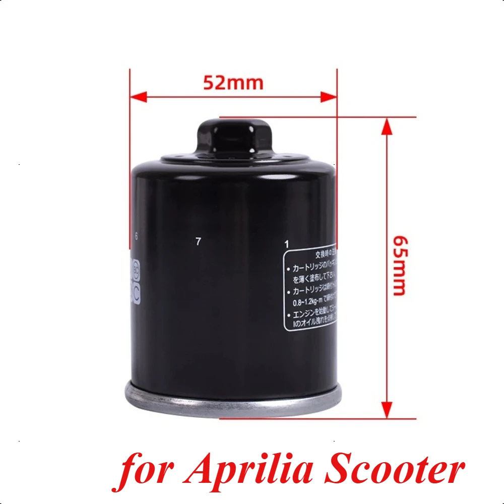 Filtro de Aceite para Scooter Aprilia 125 Atlantic Mojito Custom Scarabeo 125 200 Sport City SR Compact 250 Atlantic 300 Scarabeo