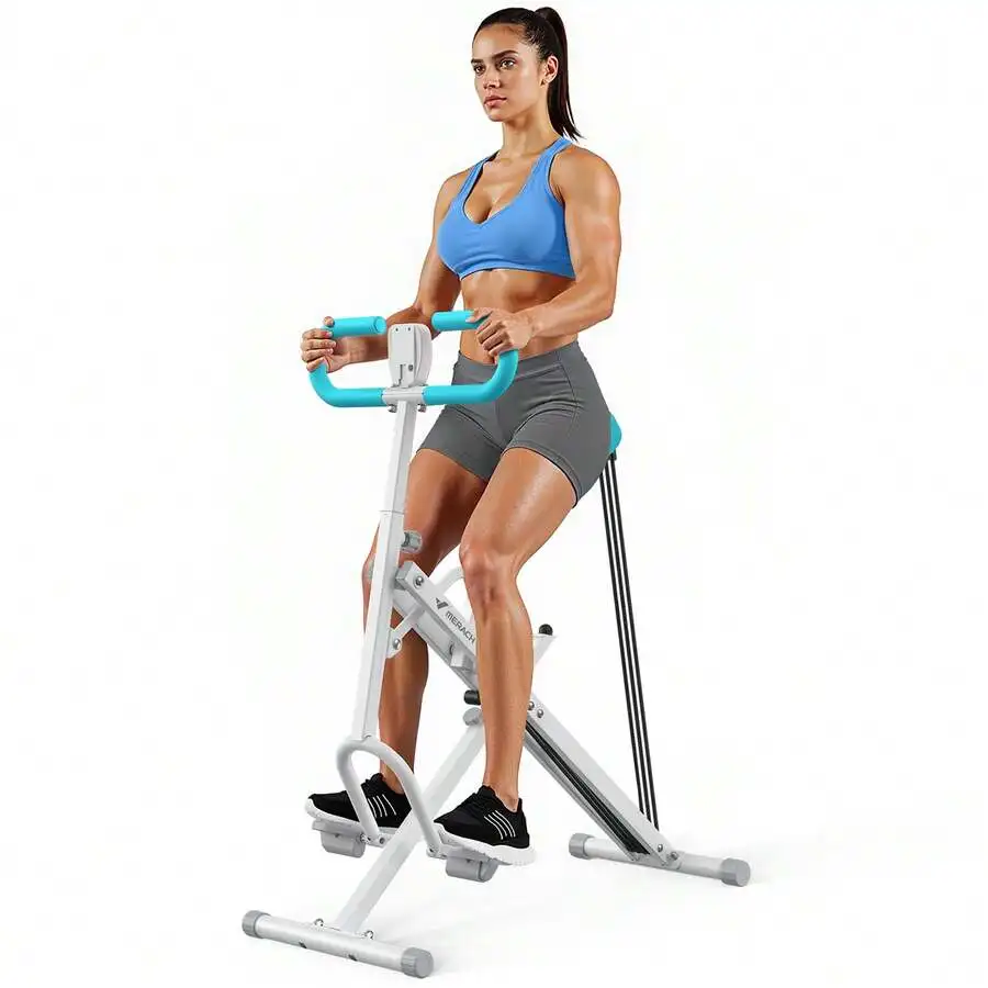 Squat Squat Machine, 2 In 1 Squat Rowing Machine, Easy Setup & Foldable Exercise Equipment, Glute Trainer Machine, Glutes & Leg Home W - Aliexpress Deal