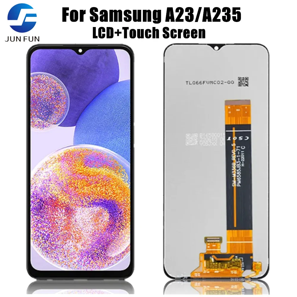 

6.6" For Samsung Galaxy A23 A235 A235F A235M LCD Display Touch Panel Digitizer Assembly