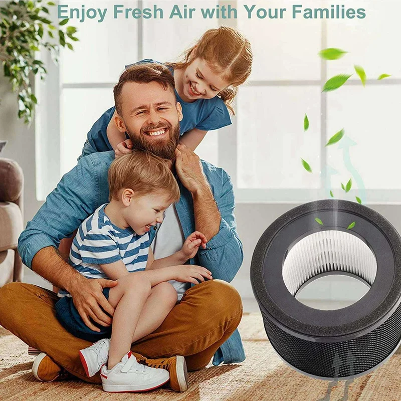 3x hepa filter für tao tronics TT-AP001 luft reiniger für vava VA-EE014 luft reiniger mit aktivkohle filter