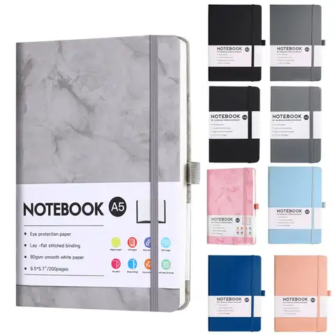 Paper Notebook Professional Style A5 Size Notebook with Thickened Paper for Office Compact Lightweight Planner for Sellers