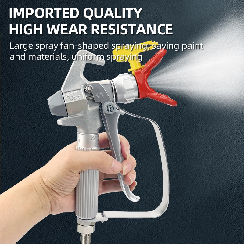 Professional Airless Spray Gun With 517 Spray Tip Airless Spraying Machine For TItan Wagner Paint Sprayers