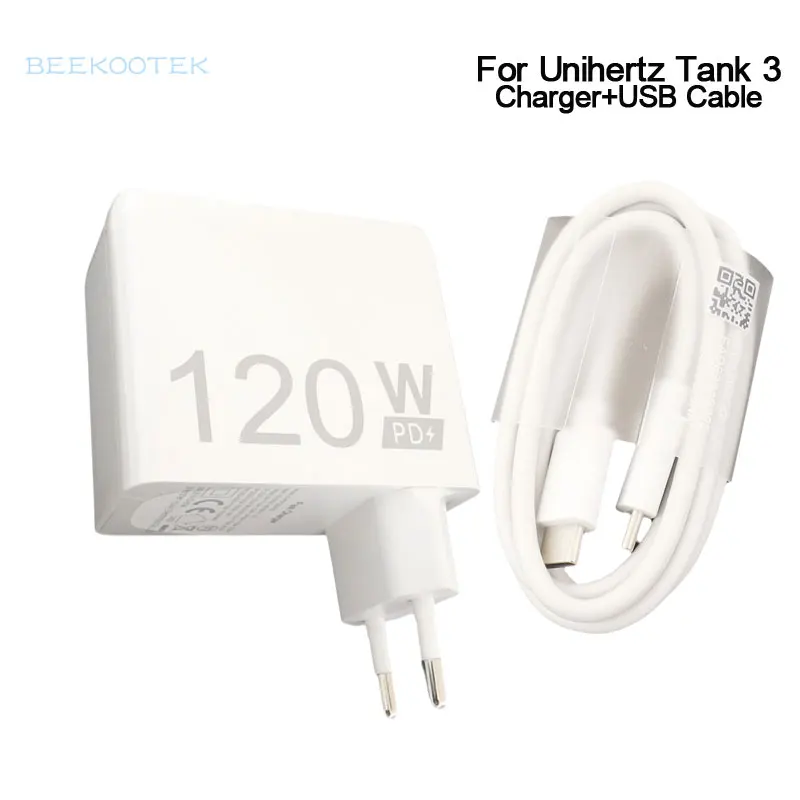 New Original Unihertz Tank 3 Charger Official Quick Charging Adapter USB Cable Data Line For Unihertz Tank 3 8849 Smart Phone