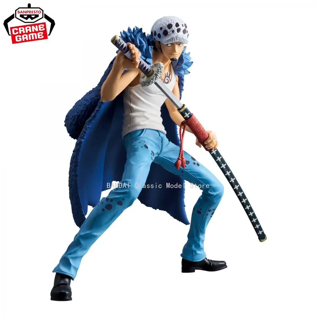100% In Stock Original Banpresto One Piece Grandista Trafalgar D Water Law Figure Anime One Piece Model Genuine Boxed Toy