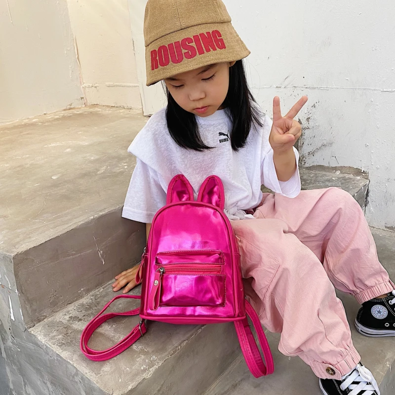 Children Backpacks Rabbit Ear Backpack Girl Cute Cartoon Fashion Princess Bag Toddler Backpacks Kids Backpack Kid Bags Mochilas