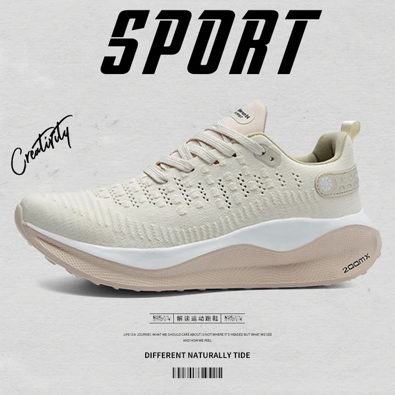 

New Sports Shoes for Four Seasons Professional Marathon Thicksoled Shoes Shock-absorbing Breathable Shoes Racing Running Sneaker