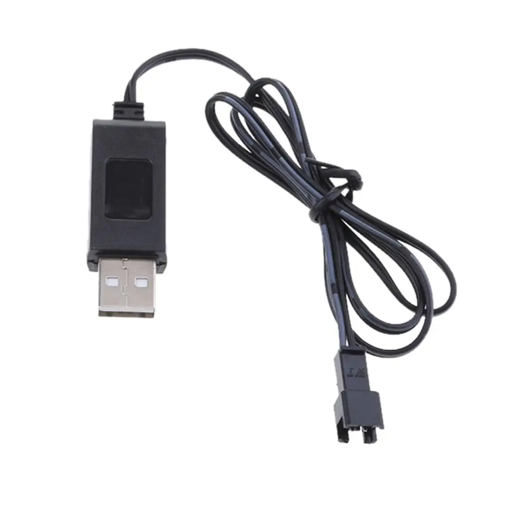 3.7V USB Li Battery Charger Multiple USB Plug Quick Charge Plastic Cord for RC Toys and Models
