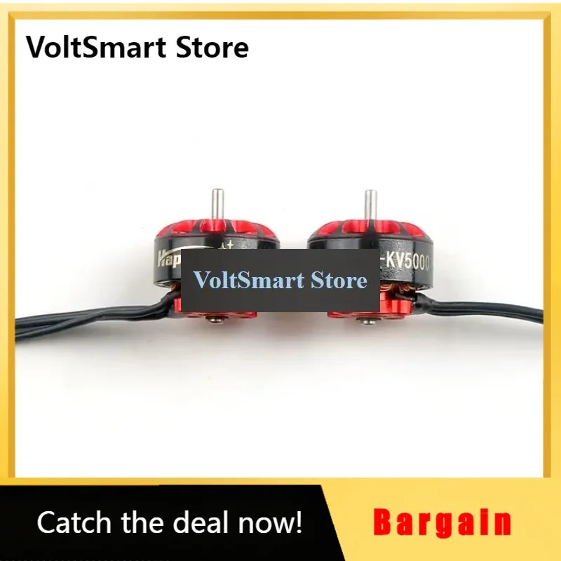 VoltSHappymodel 4PCS EX1204 5000KV 6500KV Brushless Motor 1.5mm Shaft For 2-4S 2-3S 3 Inch FPV Racing Drone Toothpick Quadcopter