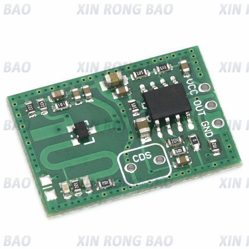 RCWL-0515 12-15 م لمسافات طويلة 2.7g وحدة الكشف عن الميكروويف مناسبة لمصباح المرآب/مصباح الأشعة فوق البنفسجية