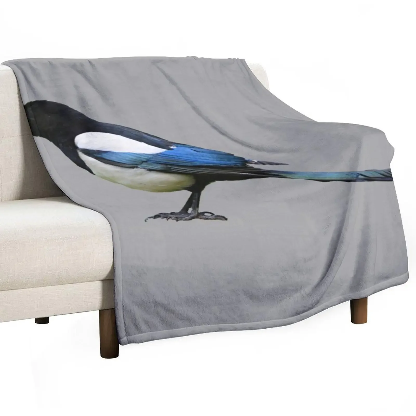 Magpie Throw Blanket For Baby Decoratives Blankets