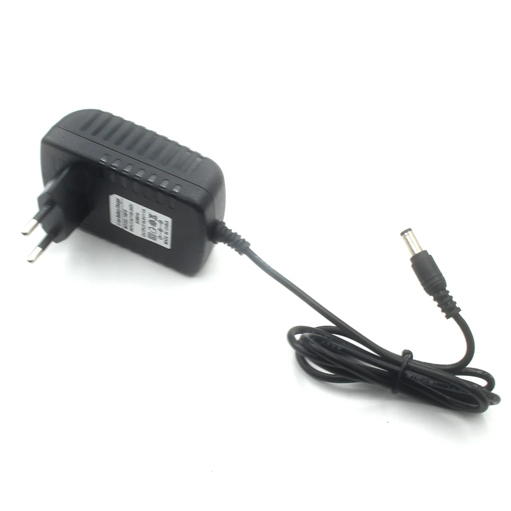 EU PLUG 100V-240V 21V 1A 18650 Lithium Battery Charger 21 V Volt Power Adapter DC 5.5*2.1MM Power Supply 21V 1 A