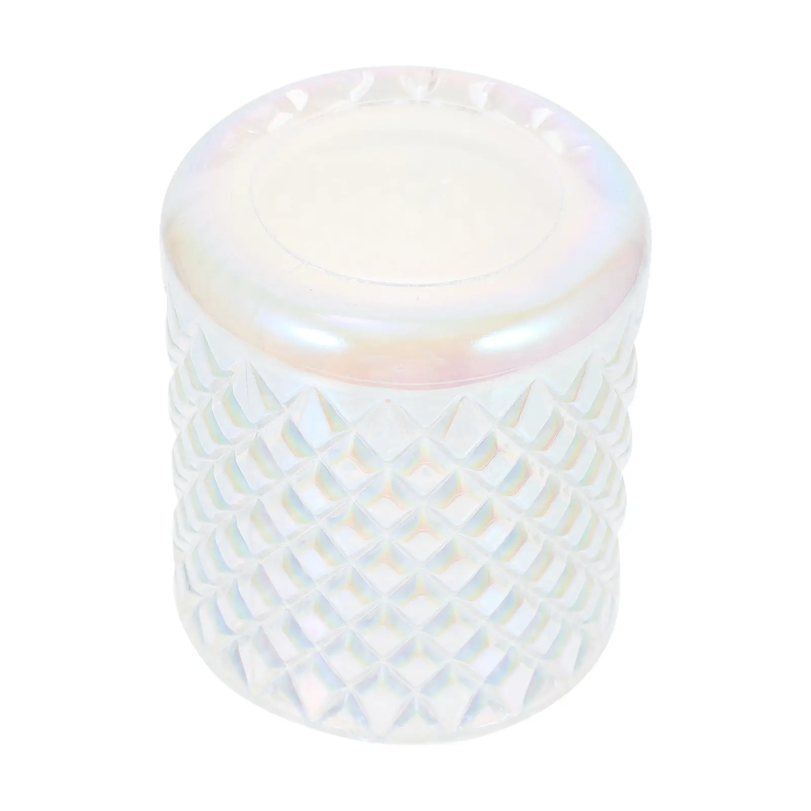 Exquisite Embossed Glass Candleholder Banquet Elegant Decorative Candlestick Romantic Table Home Decor Candlelight Dinner Supply