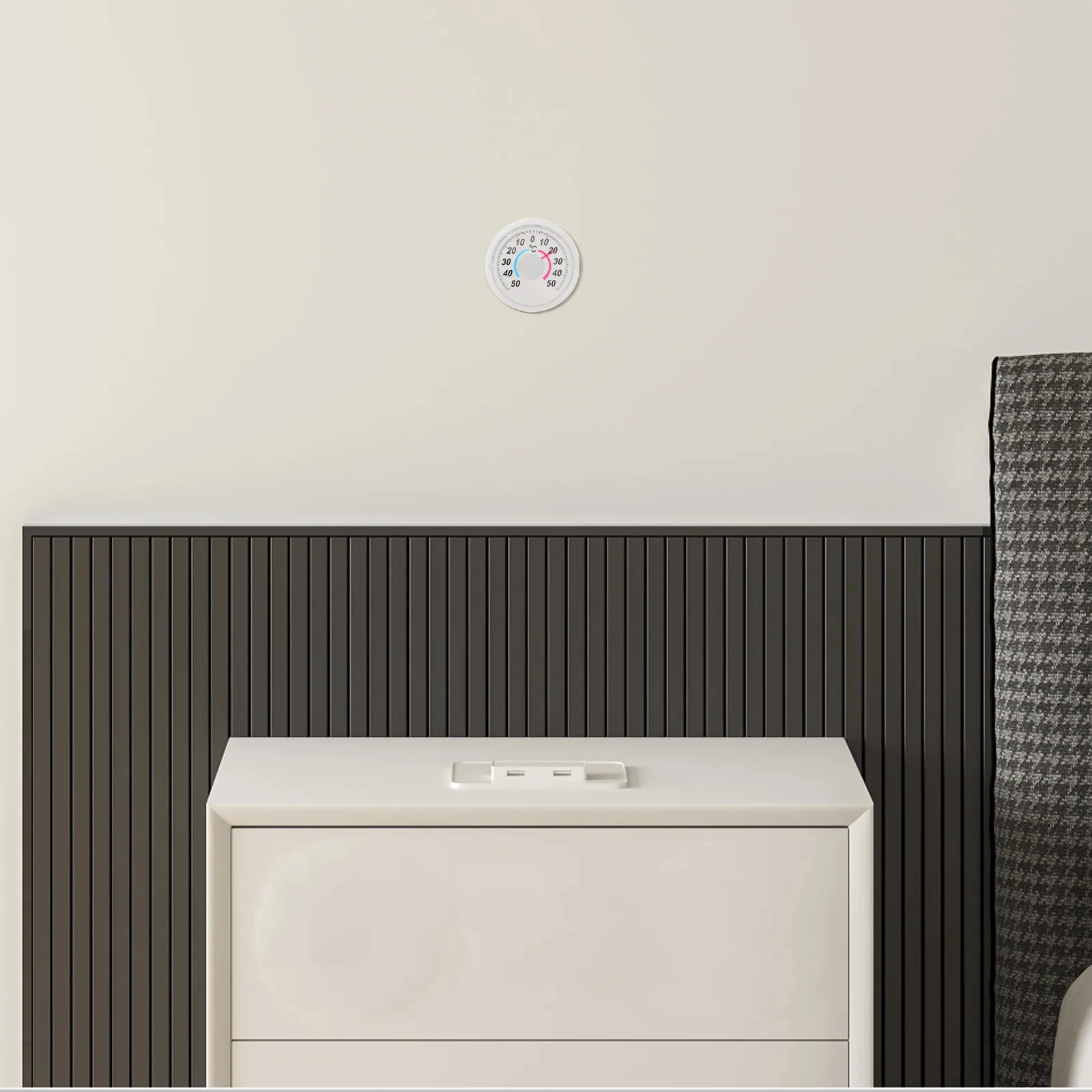 

4Pcs Simple Design Temperature Gauge Kit for Home Garden Patio Accurate Reading No Required Compact Temperature