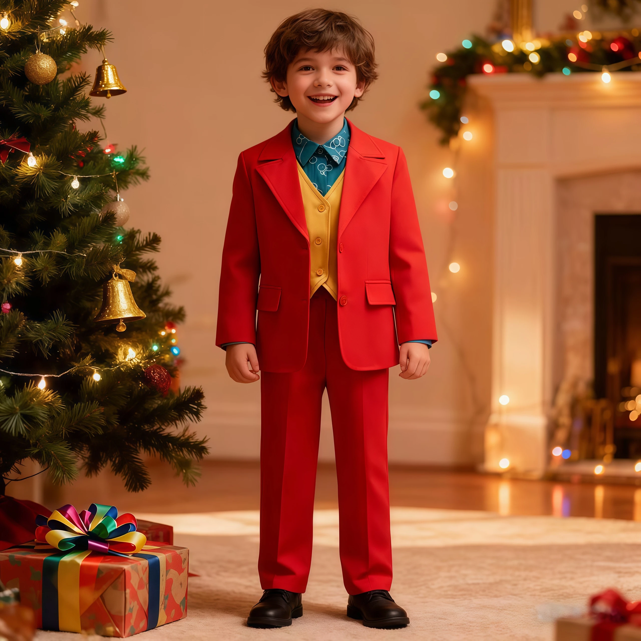 

Christmas Kids Cute Green Elf Costume New Year Family Party Festival Fancy Santa Claus Cosplay Outfit Set