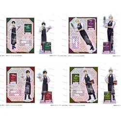 Game Erwin Smith Eren Yeager Levi Ackerman Jean Kirstein Acrylic Stand Doll Anime Figure Model Plate Cosplay Toy for Gift