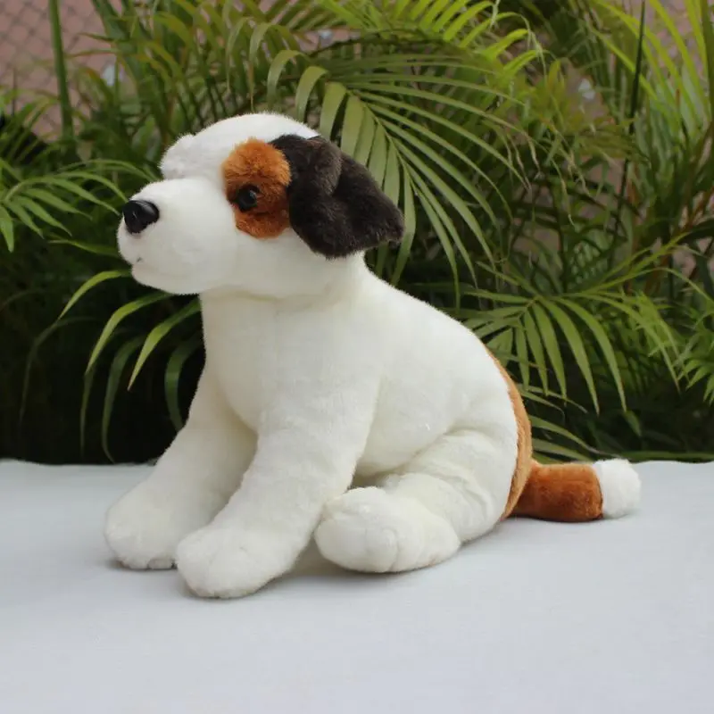 

Realistic Jack Russell Terrier High Fidelity Cute Plushie Dog Plush Toys Lifelike Animals Simulation Stuffed Doll Kawai Toy Gift