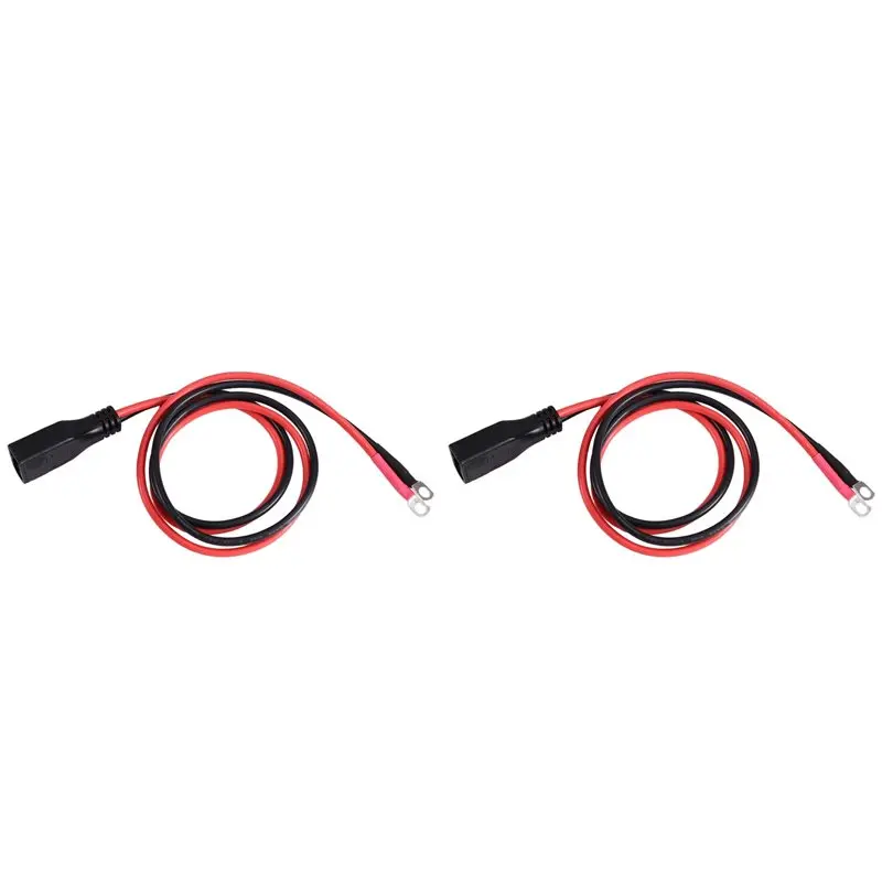 AB66-2X 50A Extension Cable 8AWG, Expansion Adapter Cable For Ecoflow Delta, Extra Battery Cable
