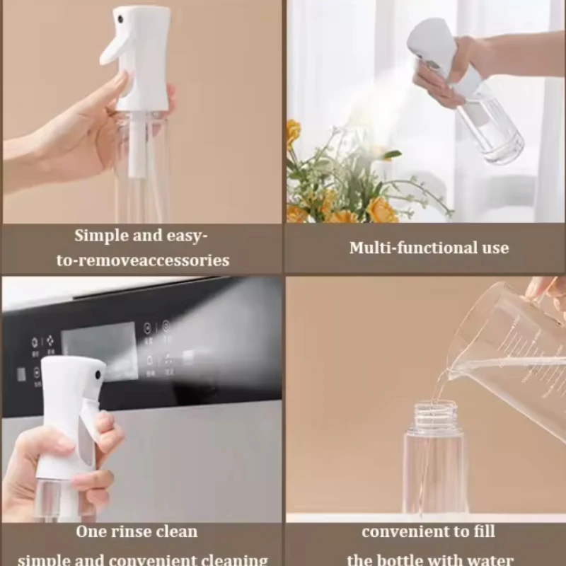 زجاجة رذاذ مستمرة - رذاذ فائق النعومة |   زجاجة رذاذ الماء، غلاية زيت المطبخ، زجاجة رذاذ عامة لصالون التنظيف