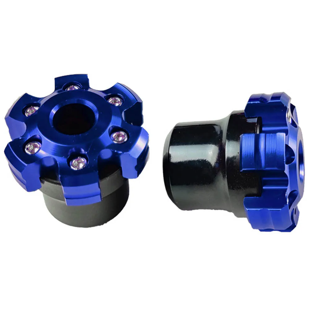 Silver Front Fork Slide Anti-Collision Pad Aluminum Alloy Material Buffering Function Firm Suspension For Motorcycles