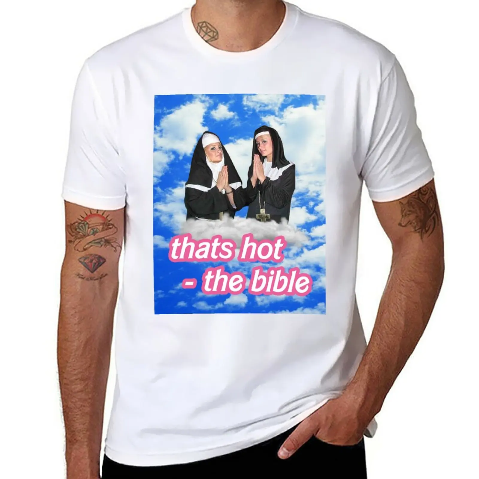 

New That's Hot- The Bible T-Shirt aesthetic clothes custom t shirt sweat shirts T-shirt short black t-shirts for men