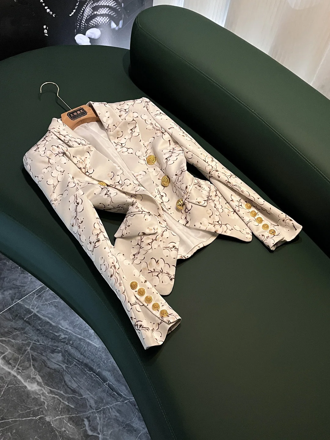 

Женская блузка с модным принтом Long Sve Slim Fit для поездок на работу, осень-зима, Новое поступление, женский костюм, топ D583