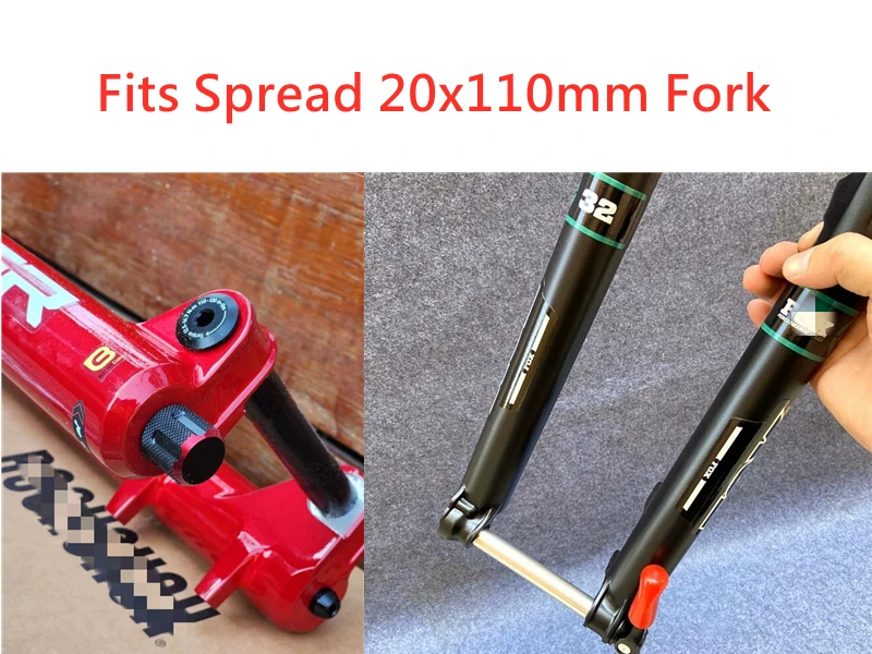 CNC MTB Downhill Vorderradnabe 20x110mm Steckachse 32H 36H 6-Bolzen Scheibenbremse Fahrradnabe für DH Mountainbike – Detail 12