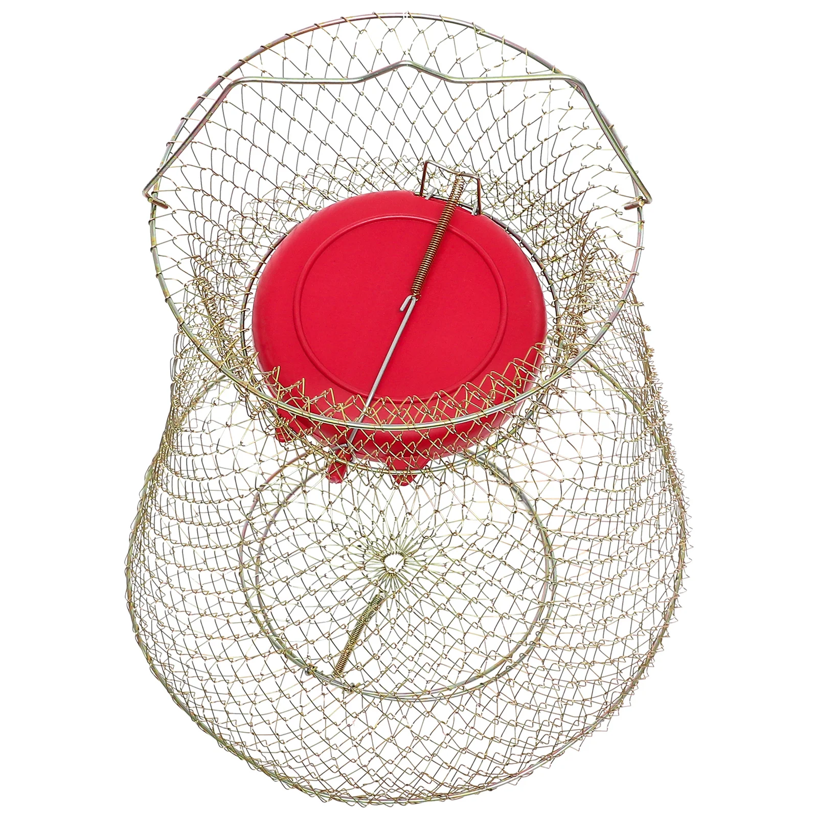 Fish Net Basket Fishing for Supplies Iron Mesh Household Floating Lightweight Wear-resistant