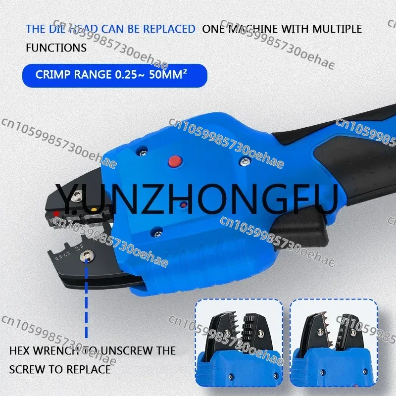 Electric Hydraulic Pliers Terminal Crimping Pliers Electric Crimping Pliers ZC-B50KM Cable Crimping Device