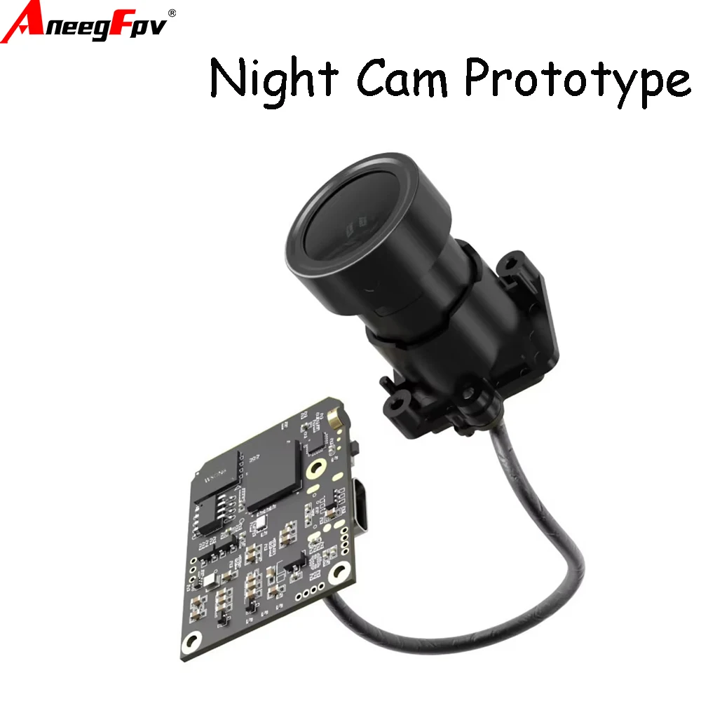 

Камера RunCam Night Cam Prototype Night с разрешением видео 2.7K 30fps, автоматической регулировкой ISO для гоночных FPV-дронов на радиоуправлении