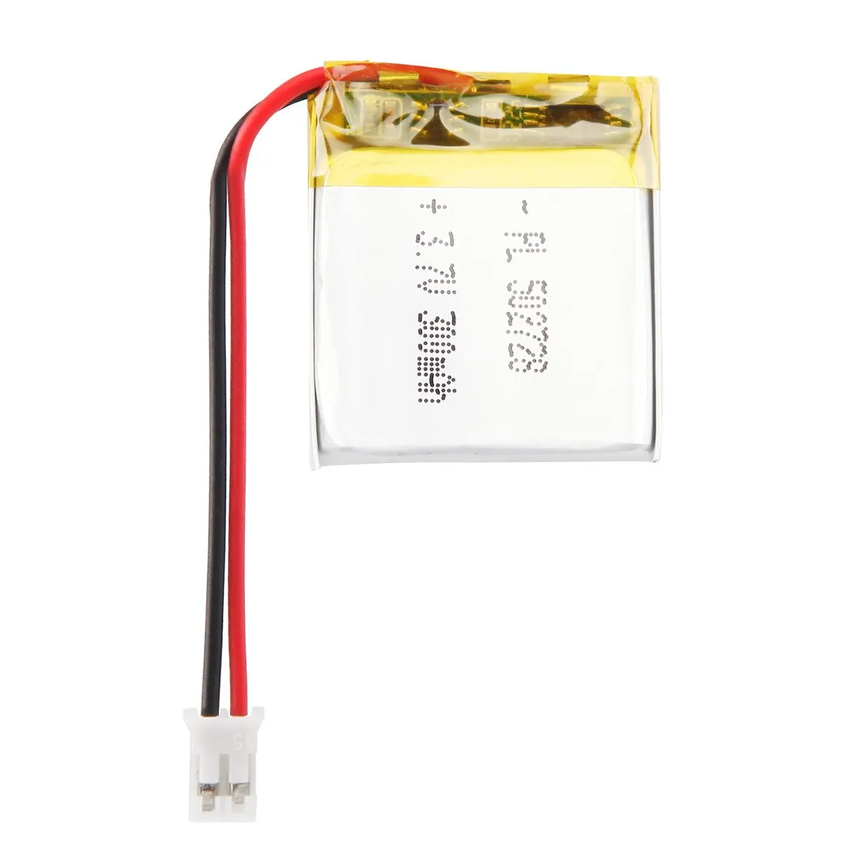 3.7V 360mAh 502728 Rechargeable Lipo Battery Length 30mm