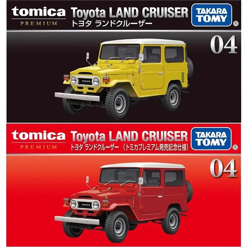 TOMY Toyota LAND CRUISER SUV Alloy Car Diecasts & Toy Vehicles Car Model Miniature Scale Model Car