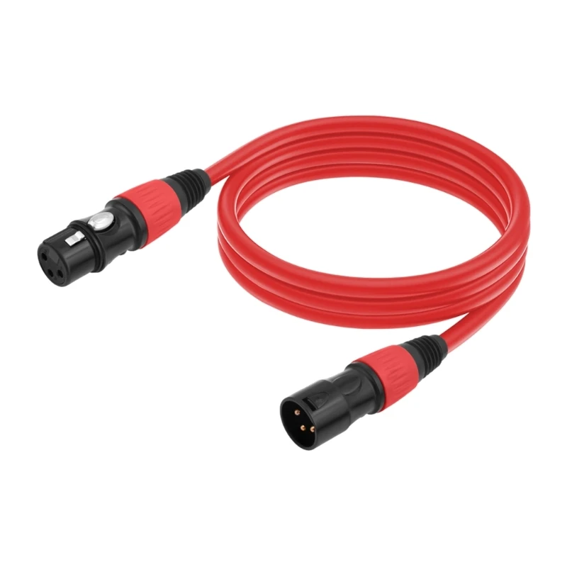 1m-10m 3Pin Microphone Cord Extension Cable in 7 Color for Equipment