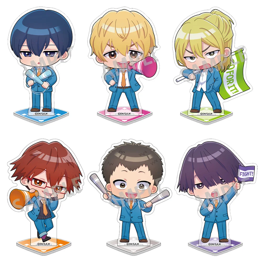 

Boukyaku Батарея Парк развлечений Aoi Todo Haruka Kiyomine Kei Kaname Eiichiro Kokuto Акриловая подставка, украшение для стола, аниме-игрушка в подарок