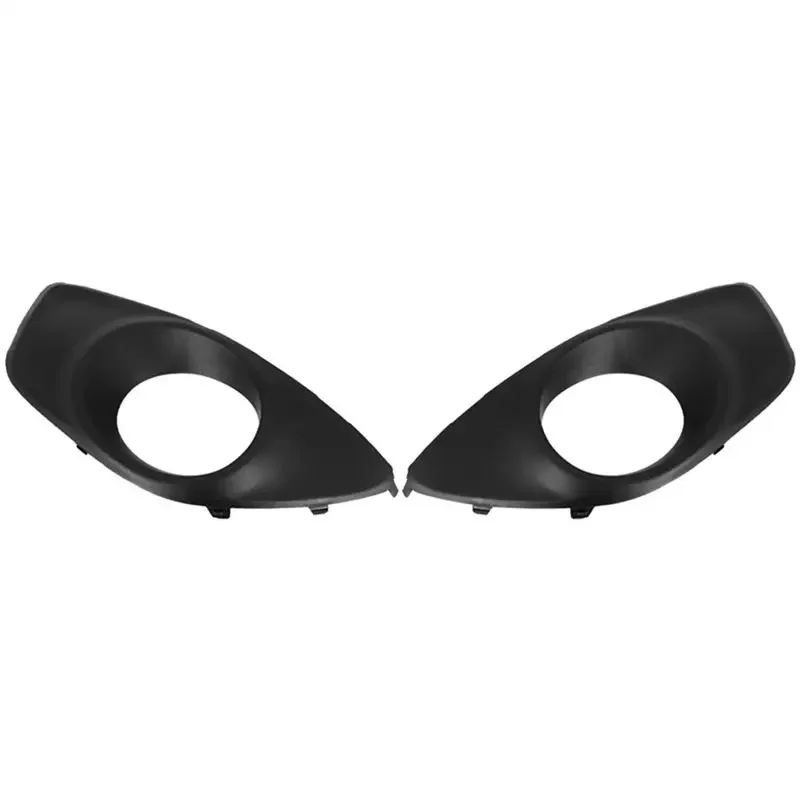 FOR Marcos decorativos para coche cubierta para faros antiniebla delanteros, para Santa Fe 2010-2012, 86523-2B700, 86524-2B700,