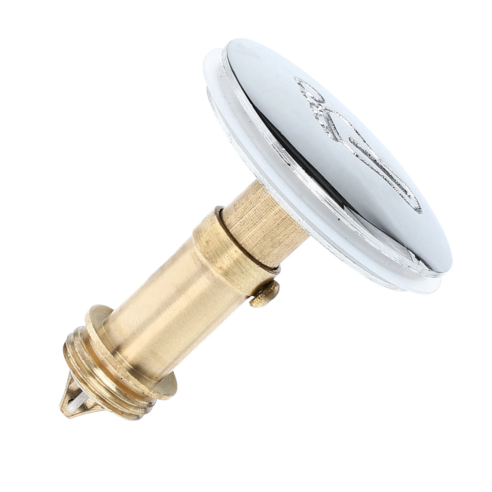 

1pc Bath Plug Set Stainless Steel Silicone Durable High Low Temperature Easy Pull Drain Seal Home Hotel Tub Pool Sink Accessory