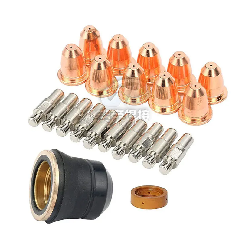 Compatible with Chuangfei Mei S45 plasma 23 pieces set torch wearing parts S45 electrode nozzle