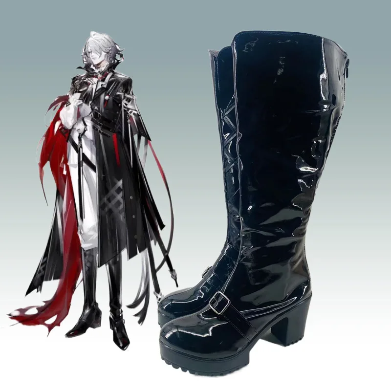 Anime Game Arknights Sanguinarch Cosplay Shoes Sanguinarch Anime Cosplay Shoes