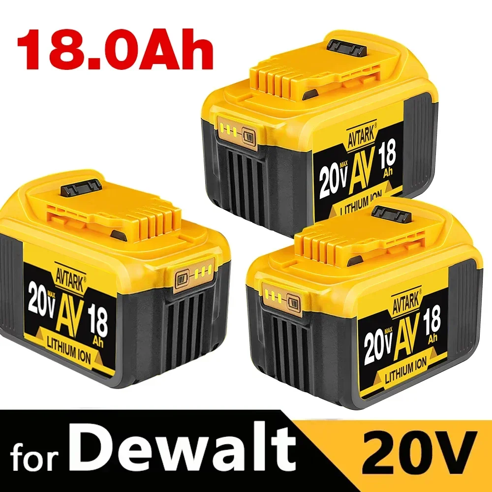 

DCB200 100% new product For Dewalt 18000mAh electric tool battery, 18000mAh, 20V, 18.0Ah, DCB206, 20V, DCB205, DCB204-2, DCB2001