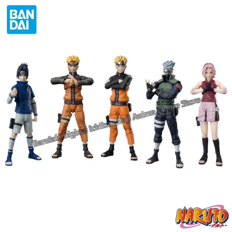 

In Stock Bandai Doll Brand New Boxed Naruto Shf Uzumaki Naruto Uchiha Sasuke Anime Characters Garage Kit Action Figure