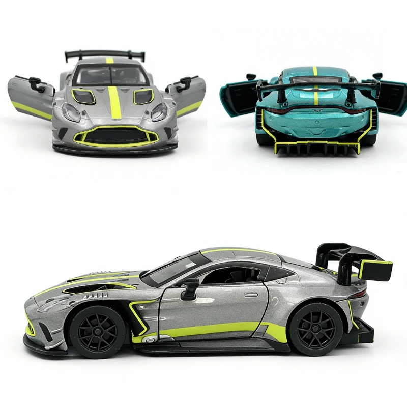 CCA Simulatie 1/31 Aston Vantage GT3 Legering Model Auto Simulatie Sportwagen Speelgoed Kinderen Verjaardagscadeau Collectie Miniatuur